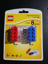 LEGO 8 GB USB mattoncino rosso