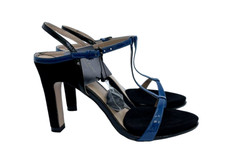 Zara Blu Nero Cinturino Alla