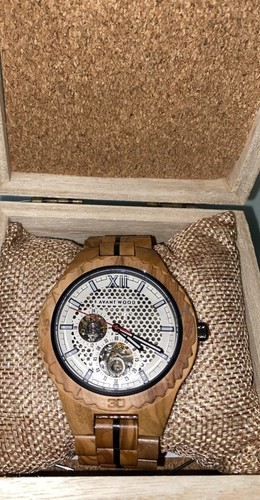 Orologio automatico legno - in,