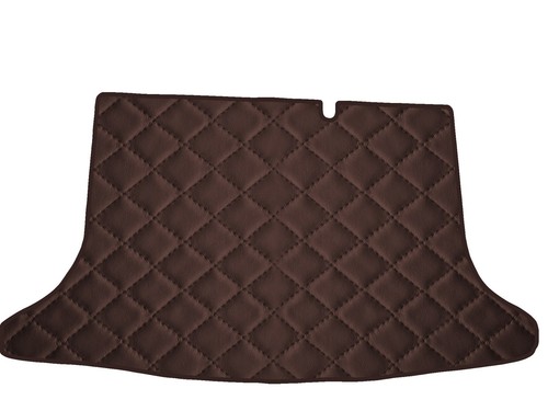 Marrone ecopelle trapuntata - marrone,