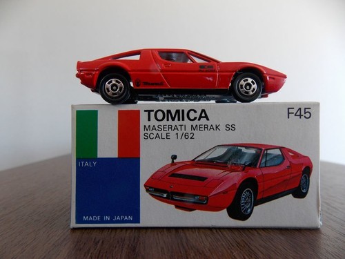 Tomica blue box f45 maserati - tomica,