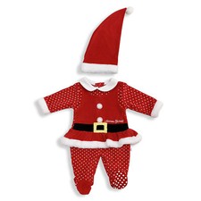 Tutina neonato natalizia Babbo