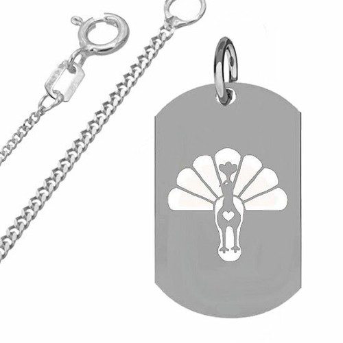 Ciondolo dog tag angelo - ciondolo,