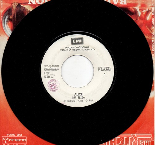 Alice bobby solo disco g - disco, 45
