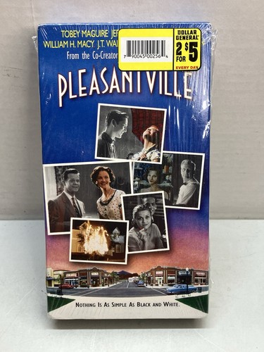 Pleasantville vhs 1998 fantasy - pleasantville,