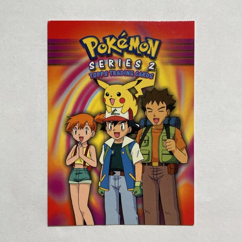 Carta pokemon 2000 topps serie - pokemon,