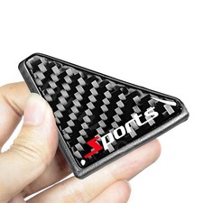 2x Fibra di Carbonio Telo Angolo Porta Auto Antigraffio Protezione Adesivi Accessori