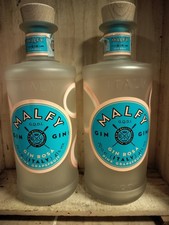 2 x Empty Pink Gin Bottles