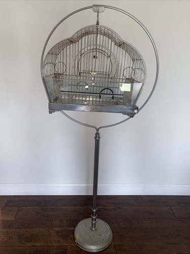 Gabbia per uccellini vintage