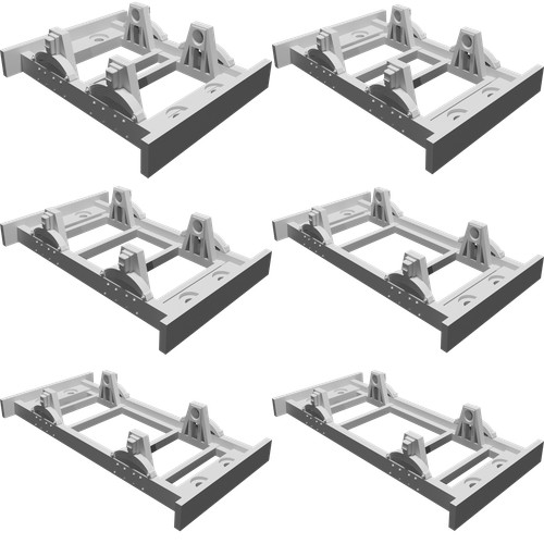Telaio vagone 009 - vagone,