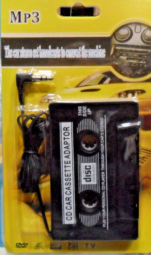 Car cassetta adaptor disc - cd,