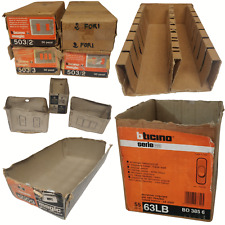 Lotto Stock Scatole Frutti Interruttori elettrici bTicino Magic Domino vintage