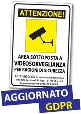 CARTELLO SEGNALETICO - AREA