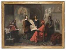 Pittura ad olio 135×99 con