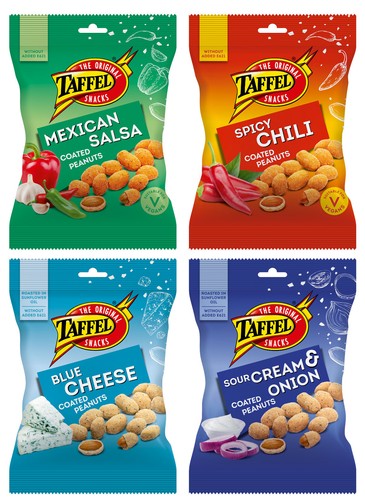 Sacchetti snack con arachidi - sacchetti,