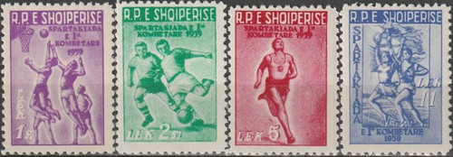 Albania spartakiade - albania, 1°