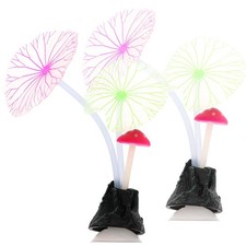  2 Pcs Acquario Accessori