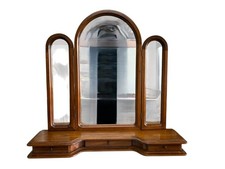 Console in massello specchio