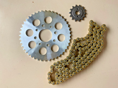 Kit catena pignone honda - catena,