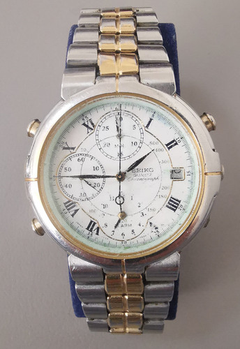 Seiko quartz chronograph - seiko,