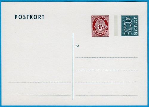 Norvegia intero postale norge - norvegia,