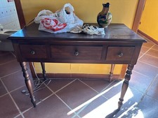 BELLISSIMO TAVOLO/SCRIVANIA REALIZZATO IN LEGNO DI ECCEZZIONALE QUALITA'