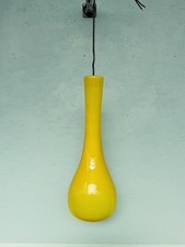 Lampadario A Sospensione In Vetro Vintage Italiano Anni 60 In Stile Vistosi