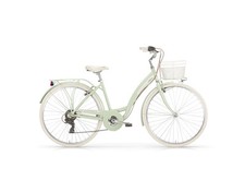BICI 28 PRIMAVERA MENTA PER DONNA IN ALLUMINIO A 6 VELOCITA' SHIMANO MBM