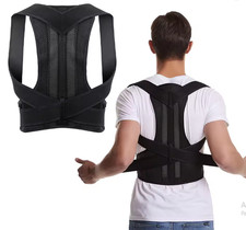 Correttore posturale busto tutore uomo donna per schiena regolabile per scoliosi