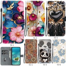 Custodia cellulare flip fantasia pelle PU custodia custodie protettive case portafoglio astuccio cover T1