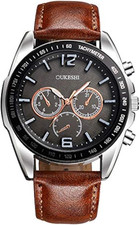 OROLOGIO UOMO in ACCIAIO AUTOMATICO POLSO VINTAGE QUARZO RAGAZZO NAUTICO A13 (Ne