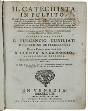 IL CATECHISTA IN PULPITO il quale spiega al popolo fedele i proprj doveri, intor