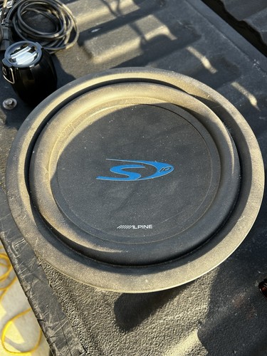 Vintage alpine subwoofers - vintage, 10in