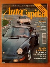 RIVISTA AUTOCAPITAL DICEMBRE 1992 N° 12 - PORSCHE 911 TURBO - VR 8 SPIDER