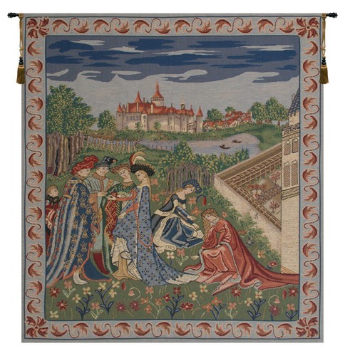 Arazzo belga medievale duca - belga, de