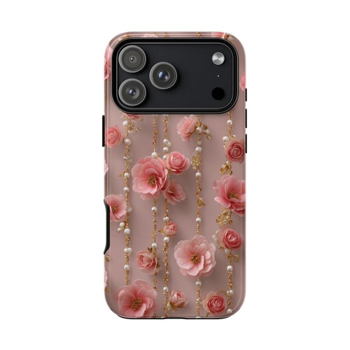 Perla champagne rosa fiori - perla,