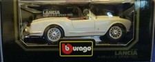 BURAGO Lancia Aurelia B24 Spider 1955 Bianca Scala 1/18