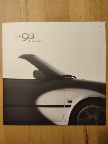 Brochure saab cabriolet - brochure,