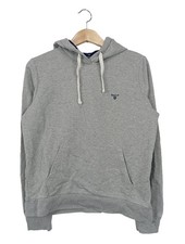 GANT Felpa con cappuccio Donna Tuta da ginnastica Taglia IT 42 grigio chiaro