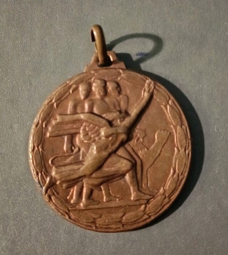 Medaglia sportiva i - sportiva, c.s.i