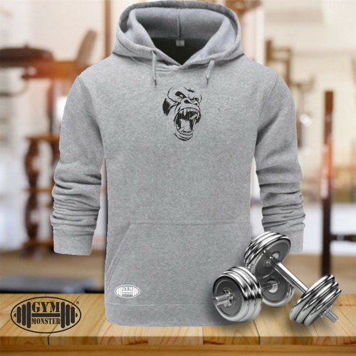 Felpa con cappuccio - , gorilla