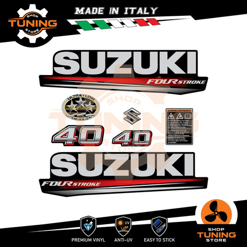 Kit adesivi motore marino - kit,