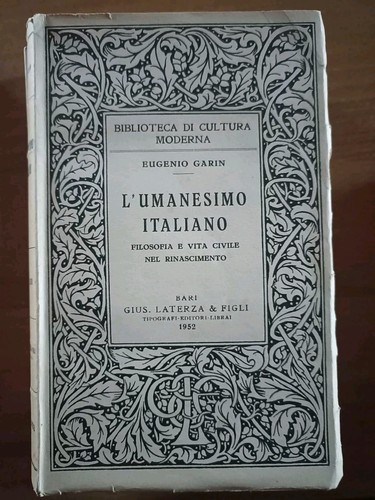 Umanesimo italiano vita - l'umanesimo,