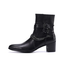 Men's Leather Western Ankle