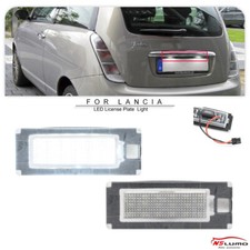 2pcs luci targa bianche full