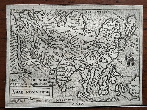 1599 ortelius carta geografica - 1599,