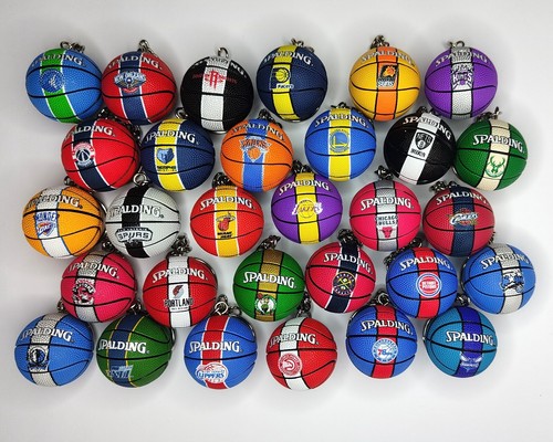 Portachiavi palline nba - nba, 3d