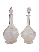 Bottiglie in vetro soffiato