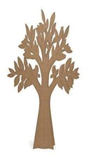 ALBERO DECORATIVO AVANA IN CARTONE CM 58, MADE IN ITALY TABLEAU MARIAGE VETRINE