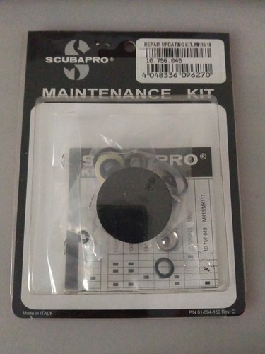 Scubapro repair updating - scubapro, kit